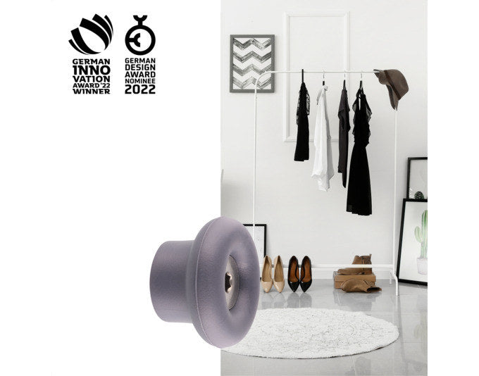 WAGNER Wandhaken Dot hooks4home ø 38x24 mm grau in  präsentiert im Onlineshop von KAQTU Design AG. Kleiderhaken ist von WAGNER