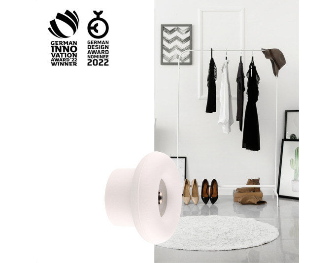 WAGNER Wandhaken Dot hooks4home ø 38x24 mm lichtgrau in  präsentiert im Onlineshop von KAQTU Design AG. Kleiderhaken ist von WAGNER