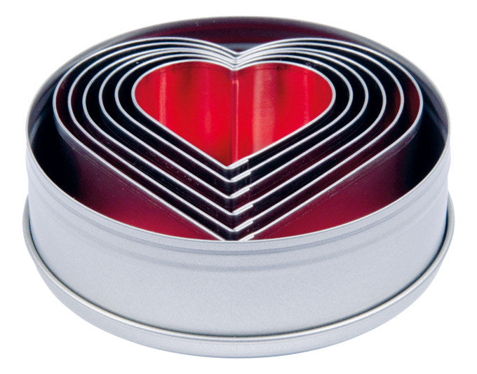 STÄDTER Ausstecher Herzen 4.5–9 cm in Silber präsentiert im Onlineshop von KAQTU Design AG. Ausstecher ist von STÄDTER