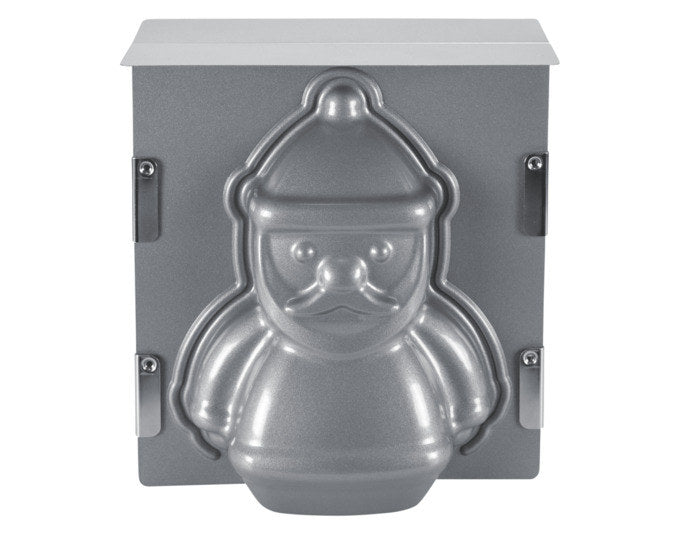 STÄDTER Backform 3D Santa Claus 19x21x12 cm silber We love Baking in Silber präsentiert im Onlineshop von KAQTU Design AG. Backformen ist von STÄDTER