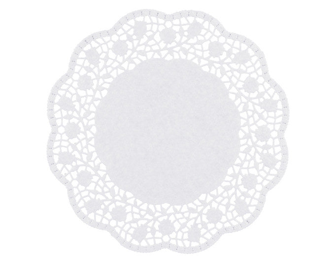 STÄDTER Tortenspitze ø 20 cm weiss rund 6er Papier in Weiss präsentiert im Onlineshop von KAQTU Design AG. Tortenplatte ist von STÄDTER