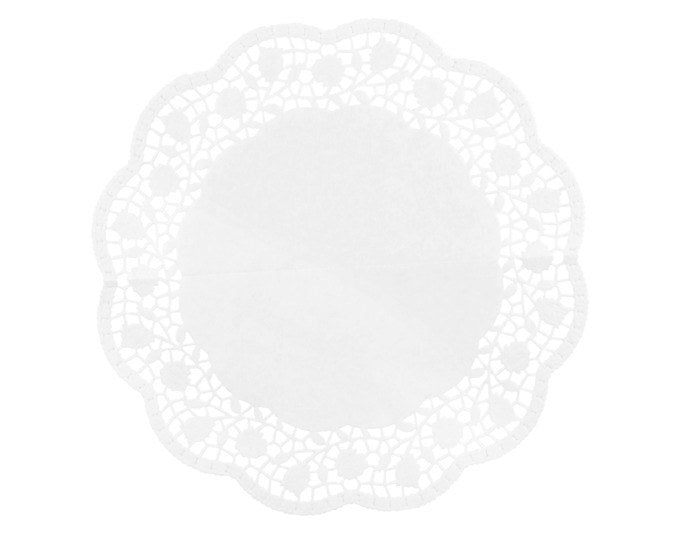 STÄDTER Tortenspitze ø 32 cm weiss rund 6er Papier in Weiss präsentiert im Onlineshop von KAQTU Design AG. Tortenplatte ist von STÄDTER
