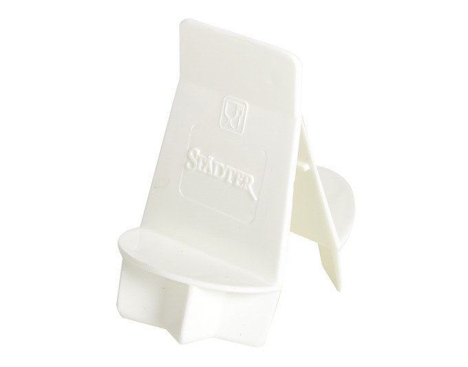STÄDTER Ausstecher Zimtstern ø 4 cm weiss in Silber präsentiert im Onlineshop von KAQTU Design AG. Ausstecher ist von STÄDTER