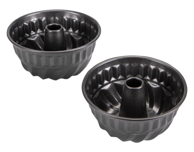 STÄDTER Gugelhupfform Set Mini ø 10x4.5 cm 2er in  präsentiert im Onlineshop von KAQTU Design AG. Gugelhopfformen ist von STÄDTER