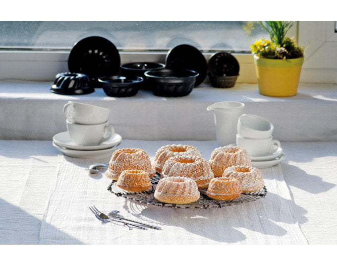 STÄDTER Gugelhupfform Set Mini ø 10x4.5 cm 2er in  präsentiert im Onlineshop von KAQTU Design AG. Gugelhopfformen ist von STÄDTER