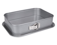 <tc>STÄDTER</tc> <tc>Spring</tc>forma rettangolare 33x23x7 cm argento Amiamo cucinare
