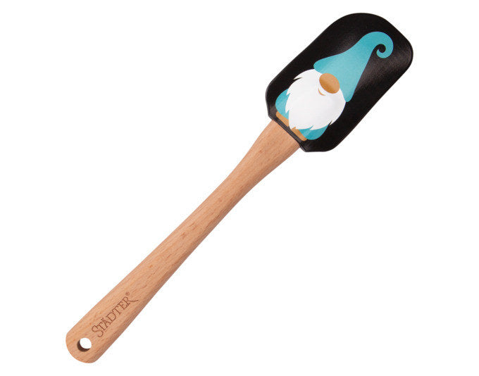 STÄDTER Teigschaber Wichtel 25 cm Holz / Silikon in Natur, Braun, Bunt präsentiert im Onlineshop von KAQTU Design AG. Teigschaber ist von STÄDTER