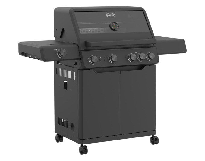 RÖSLE Gasgrill Allflame Hero 4, 50 mbar in Schwarz präsentiert im Onlineshop von KAQTU Design AG. Gasgrill ist von RÖSLE