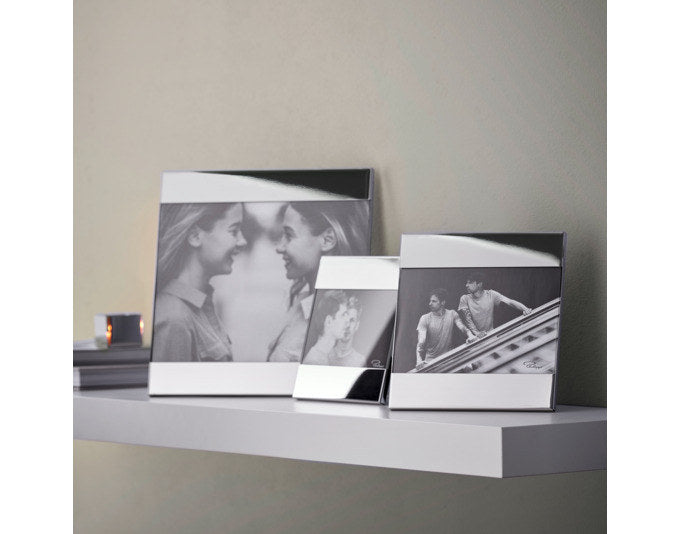 PHILIPPI Bilderrahmen Zak glänzend 13x18 cm in Chrom, Silber präsentiert im Onlineshop von KAQTU Design AG. Bilderrahmen ist von PHILIPPI