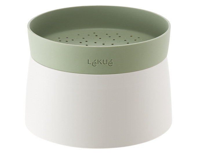 LÉKUÉ Reiskocher in Weiss, Grün präsentiert im Onlineshop von KAQTU Design AG. Küchengerät ist von LEKUE