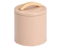 ZELLER Barattolo per mandorla in metallo da 850 ml ø 11,3x13,7 cm