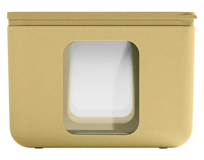BLIM PLUS Vorratsdose Quadro M citrus 16.6x16.6x12 cm PEEK BOX Collection in Citrus, Gelb präsentiert im Onlineshop von KAQTU Design AG. Vorratsbehälter ist von BLIMPLUS