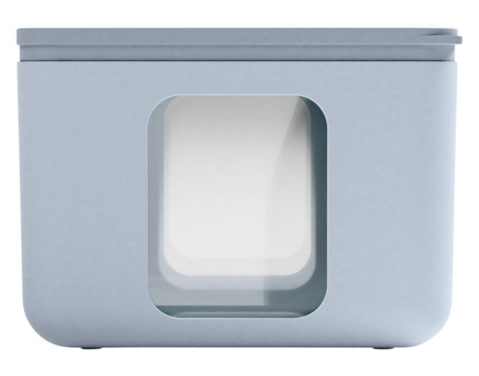 BLIM PLUS Vorratsdose Quadro M dolphin 16.6x16.6x12 cm PEEK BOX Collection in Dolphin, Grau präsentiert im Onlineshop von KAQTU Design AG. Vorratsbehälter ist von BLIMPLUS