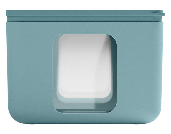 BLIM PLUS Vorratsdose Quadro M teal 16.6x16.6x12 cm PEEK BOX Collection in Teal, Grün präsentiert im Onlineshop von KAQTU Design AG. Vorratsbehälter ist von BLIMPLUS