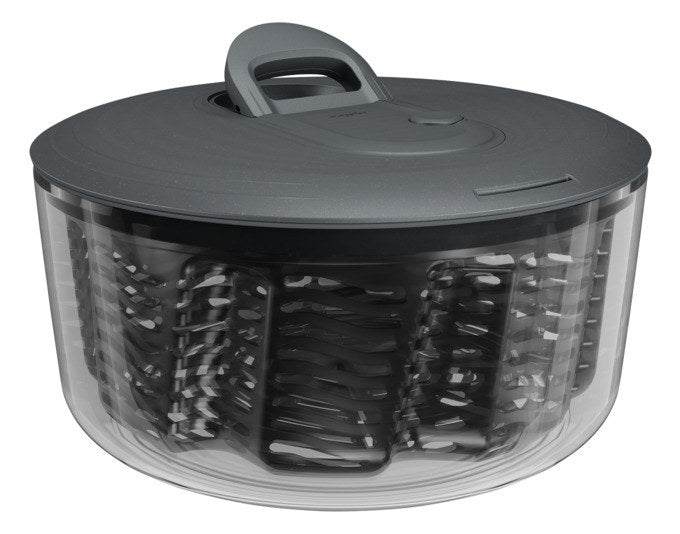 ZYLISS Salatschleuder Easy Spin L ø 26 cm in Grau, Transparent präsentiert im Onlineshop von KAQTU Design AG. Salatschleudern ist von ZYLISS