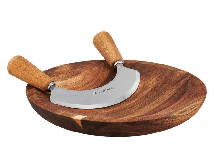 COLE&MASON Wiegemesser mit Brett Ashden Akazie 7x24x3 cm in Holzoptik, Braun präsentiert im Onlineshop von KAQTU Design AG. Wiegemesser ist von COLE & MASON