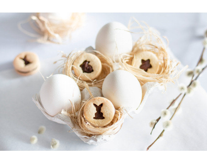STÄDTER Ausstechformen Set Linzer Ostern 4-teilig ø 3 cm Edelstahl in Silber präsentiert im Onlineshop von KAQTU Design AG. Ausstecher ist von STÄDTER