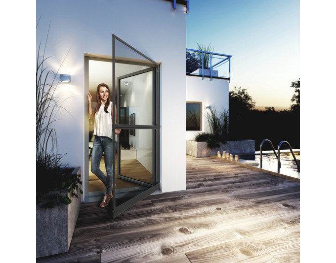 WINDHAGER Expert Rahmen IS Tür 100x210 cm anthrazit in Anthrazit, Grau präsentiert im Onlineshop von KAQTU Design AG. Insektenabwehr ist von WINDHAGER