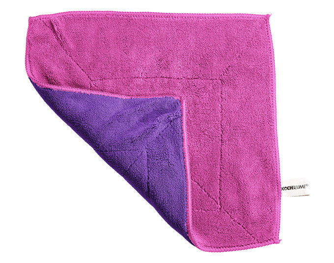 KOCHBLUME Microfasertuch 30x30 cm pink-lila in Pink, Rot, Lila, Violett präsentiert im Onlineshop von KAQTU Design AG. Reinigung & Wäsche ist von KOCHBLUME