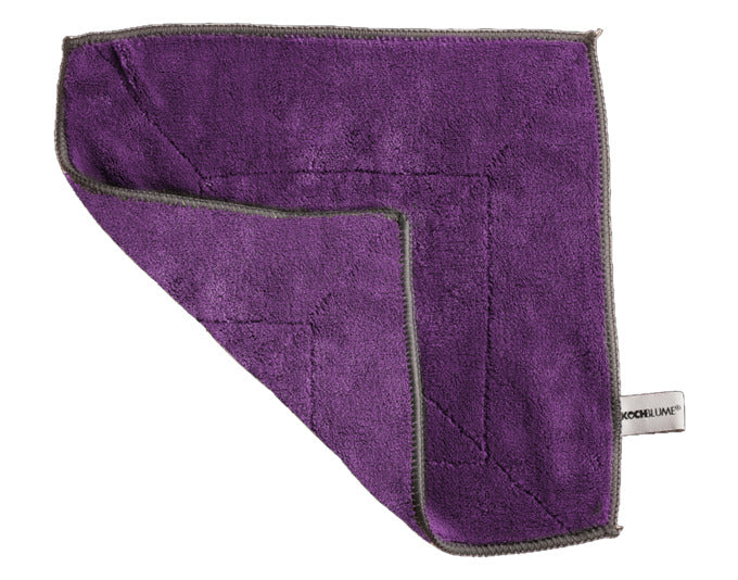 KOCHBLUME Microfasertuch 30x30 cm lila in  präsentiert im Onlineshop von KAQTU Design AG. Reinigungsmittel ist von KOCHBLUME