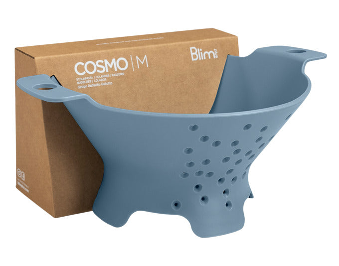 BLIM PLUS Abtropfsieb Cosmo Gr. M ø 30 cm blau in  präsentiert im Onlineshop von KAQTU Design AG. Salatzubehör ist von BLIMPLUS