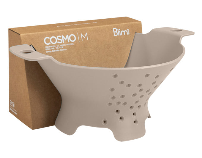 BLIM PLUS Abtropfsieb Cosmo Gr. M ø 30 cm grau in  präsentiert im Onlineshop von KAQTU Design AG. Salatzubehör ist von BLIMPLUS