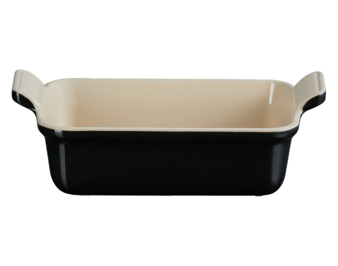 LE CREUSET Auflaufform Tradition schwarz 19x14 cm 1.1 l in  präsentiert im Onlineshop von KAQTU Design AG. Backform / Backblech ist von LE CREUSET