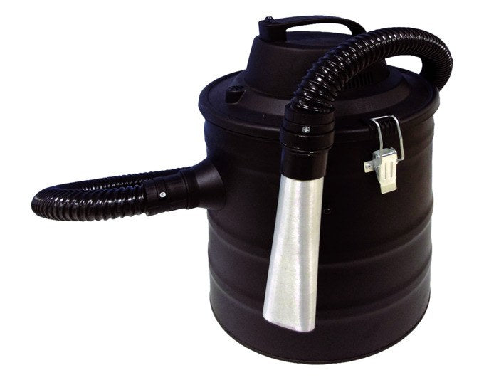 Schwarzer LIENBACHER Aschesauger mit Motor, 18 l Behälter, Aluschlauch und Sackfilter, Reinigung & Wäsche von KAQTU.