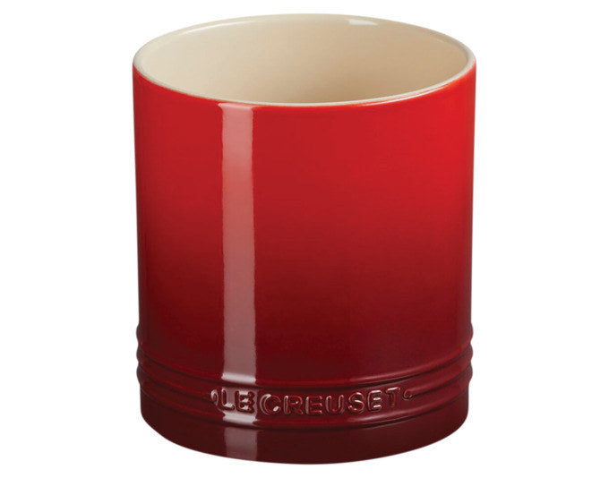 LE CREUSET Kellentopf Signature kirschrot 1.1 l in Kirschrot, Rot präsentiert im Onlineshop von KAQTU Design AG. Kochlöffelhalter ist von LE CREUSET