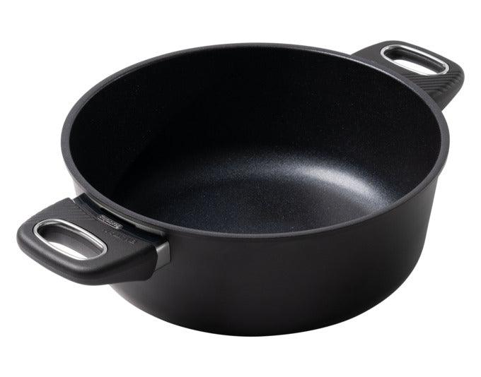 GASTROLUX Bratentopf EVO Induktion hoch ø 28 cm in  präsentiert im Onlineshop von KAQTU Design AG. Topf ist von GASTROLUX