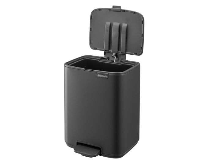 BRABANTIA Treteimer Bo mineral infinite grey 7 l in  präsentiert im Onlineshop von KAQTU Design AG. Mülleimer ist von BRABANTIA
