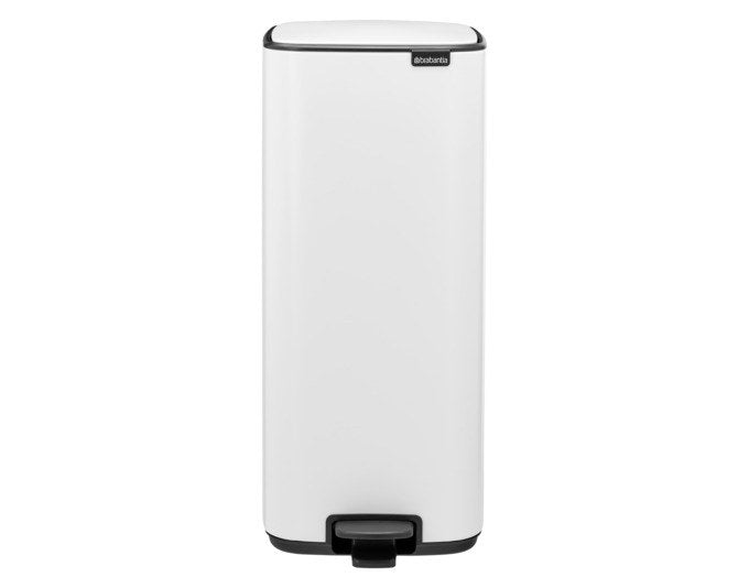 BRABANTIA Treteimer Bo white 30 l in White, Weiss präsentiert im Onlineshop von KAQTU Design AG. Treteimer ist von BRABANTIA
