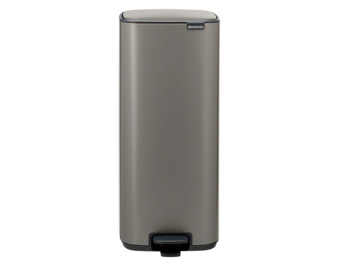 BRABANTIA Treteimer Bo platinum 30 l in  präsentiert im Onlineshop von KAQTU Design AG. Mülleimer ist von BRABANTIA