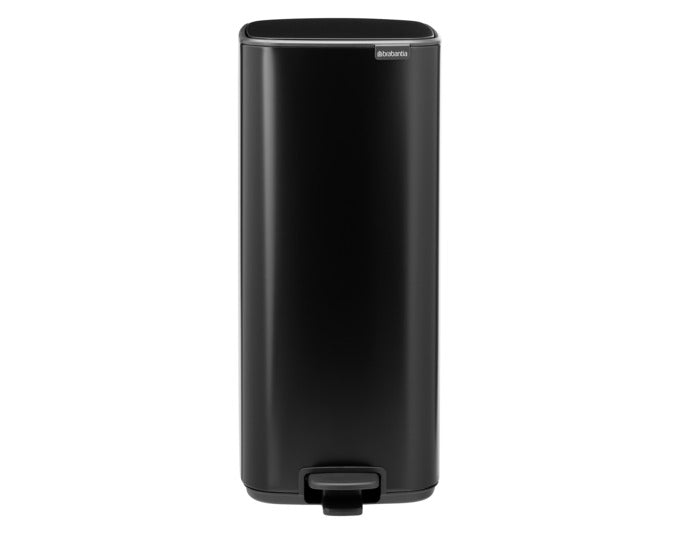 BRABANTIA Treteimer Bo matt black 30 l in  präsentiert im Onlineshop von KAQTU Design AG. Mülleimer ist von BRABANTIA