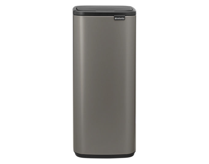 BRABANTIA Abfallbehälter Touch Bin Bo platinum 30 l in  präsentiert im Onlineshop von KAQTU Design AG. Mülleimer ist von BRABANTIA