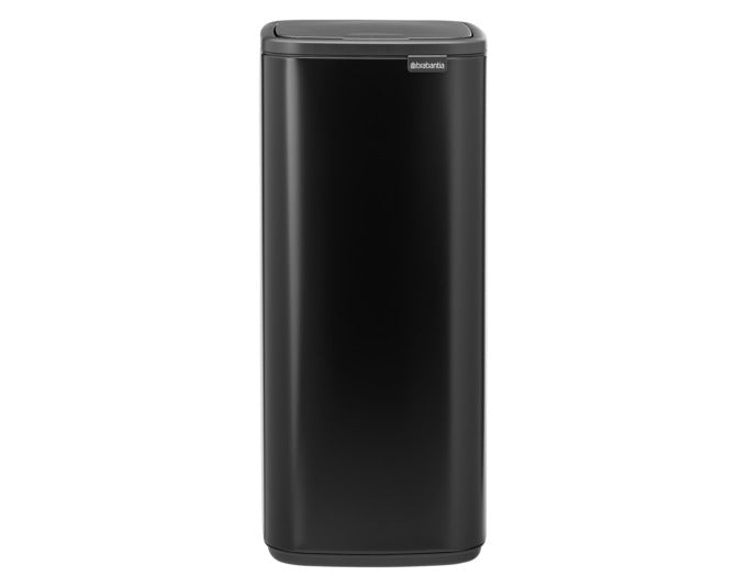 BRABANTIA Abfallbehälter Touch Bin Bo matt black 30 l in  präsentiert im Onlineshop von KAQTU Design AG. Mülleimer ist von BRABANTIA