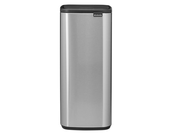 BRABANTIA Abfallbehälter Touch Bin Bo matt steel FFP 30 l in  präsentiert im Onlineshop von KAQTU Design AG. Mülleimer ist von BRABANTIA