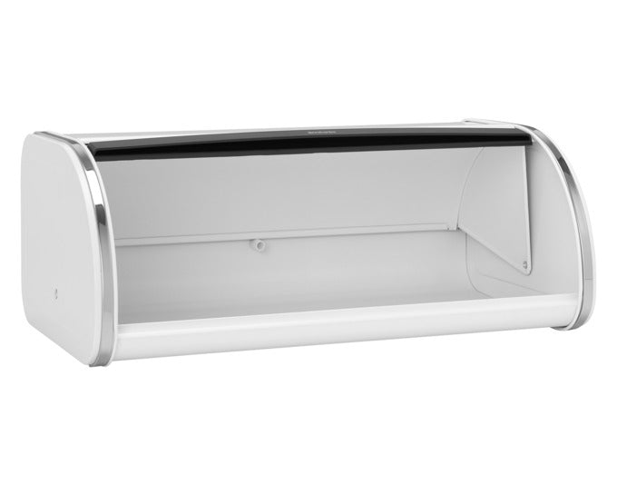BRABANTIA Rollbrotkasten white 44.5x26.2x17.3 cm in  präsentiert im Onlineshop von KAQTU Design AG. Brotkorb ist von BRABANTIA