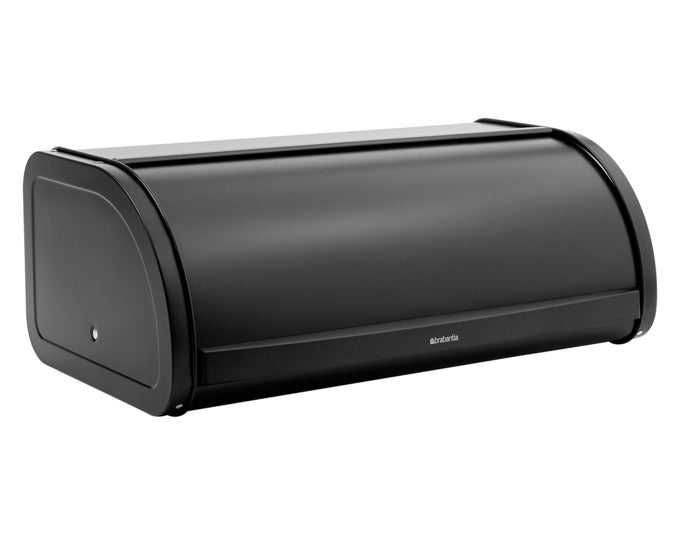 BRABANTIA Rollbrotkasten matt black 44.5x26.2x17.3 cm in  präsentiert im Onlineshop von KAQTU Design AG. Brotkorb ist von BRABANTIA