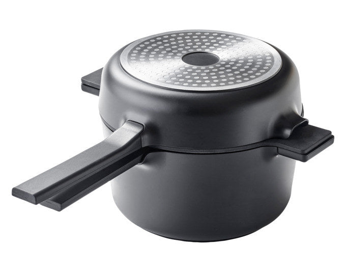 BRABANTIA Topfset 3-teilig platzsparend in Schwarz, IGP Trend 9 präsentiert im Onlineshop von KAQTU Design AG. Pflanzentopf ist von BRABANTIA