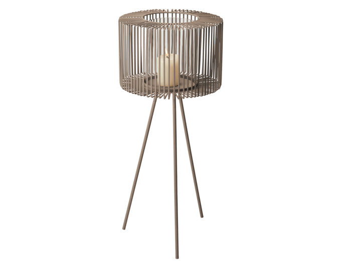 PHILIPPI Windlicht Oslo auf Ständer ø 30x71 cm in  präsentiert im Onlineshop von KAQTU Design AG. Laterne ist von PHILIPPI