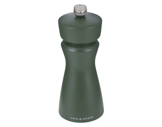 COLE&MASON Pfeffer-/Salzmühle Kenton Rosemary grün 15 cm in Grün präsentiert im Onlineshop von KAQTU Design AG. Salz & Pfeffer ist von COLE & MASON