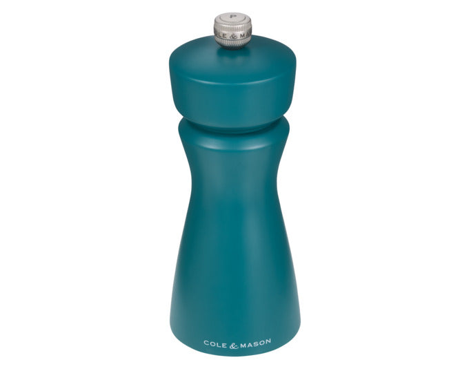 COLE&MASON Pfeffer-/Salzmühle Kenton Sea Salt blau 15 cm in  präsentiert im Onlineshop von KAQTU Design AG. Salz & Pfeffer ist von COLE & MASON