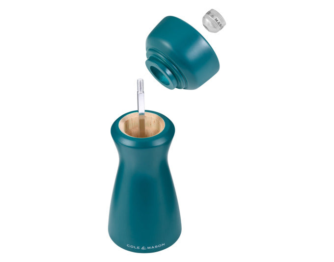 COLE&MASON Pfeffer-/Salzmühle Kenton Sea Salt blau 15 cm in  präsentiert im Onlineshop von KAQTU Design AG. Salz & Pfeffer ist von COLE & MASON