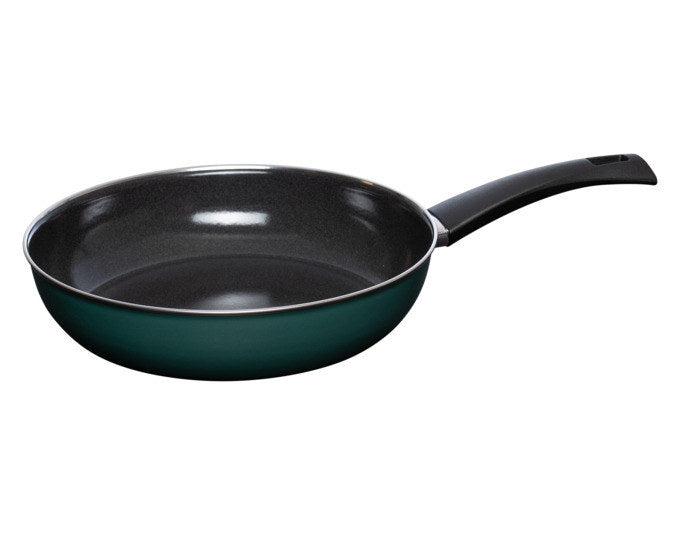 RIESS Bratpfanne Emaille Teal ø 28x6.3 cm 2.2 l in Teal, Grün präsentiert im Onlineshop von KAQTU Design AG. Bratpfanne ist von RIESS