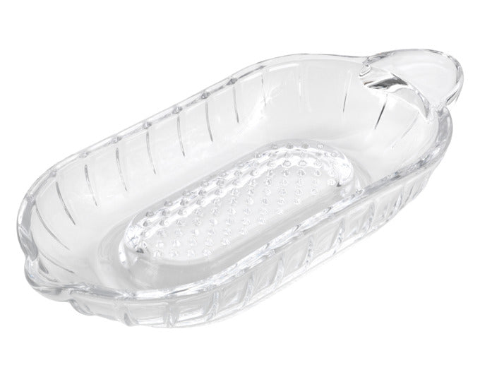 METALTEX Apfelreibe Glas 9.5x3x20.5 cm in  präsentiert im Onlineshop von KAQTU Design AG. Küchenhelfer ist von METALTEX