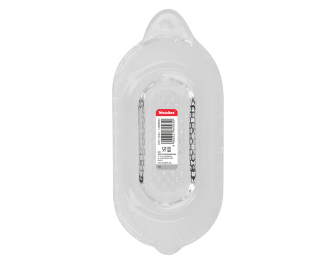 METALTEX Apfelreibe Glas 9.5x3x20.5 cm in  präsentiert im Onlineshop von KAQTU Design AG. Küchenhelfer ist von METALTEX