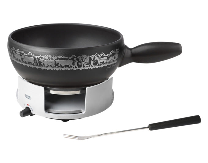 STÖCKLI Käsefonduegarnitur Avalon Elektro Tradition Alp ø 23 cm 2.7 l in  präsentiert im Onlineshop von KAQTU Design AG. Fondue/Raclette ist von STÖCKLI
