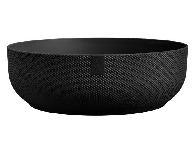 ELHO Pflanzengefäss Jazz bowl ø 28 cm schwarz in  präsentiert im Onlineshop von KAQTU Design AG. Blumentopf ist von ELHO