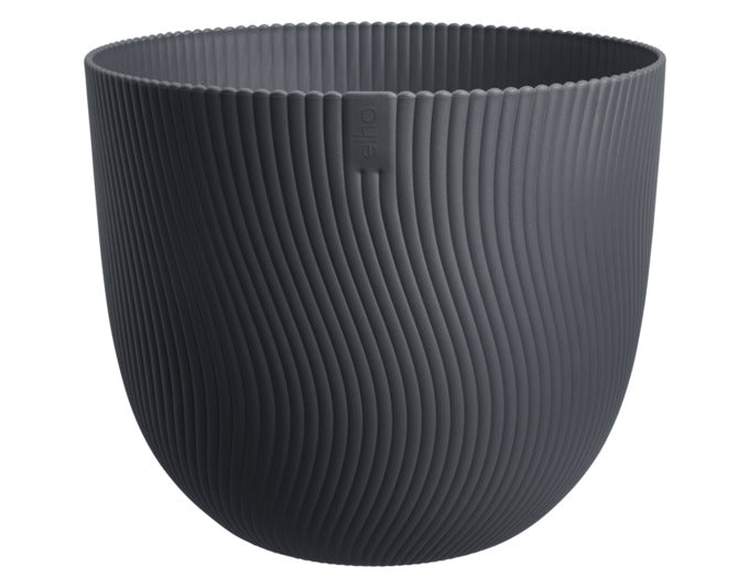 ELHO Pflanzengefäss Sereh ø 30 cm anthrazit in  präsentiert im Onlineshop von KAQTU Design AG. Blumentopf ist von ELHO